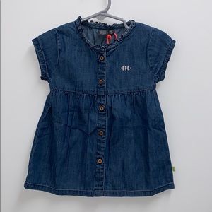 NWT Babyface Denim Dress 9m
